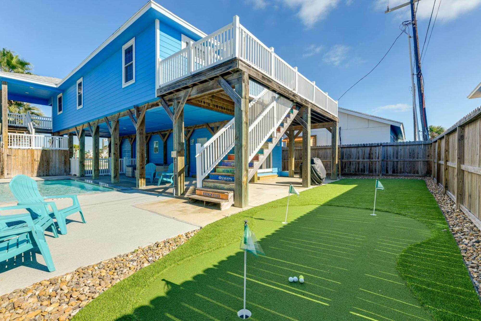 Trendy Port Aransas Home With Private Pool And Deck! Esterno foto
