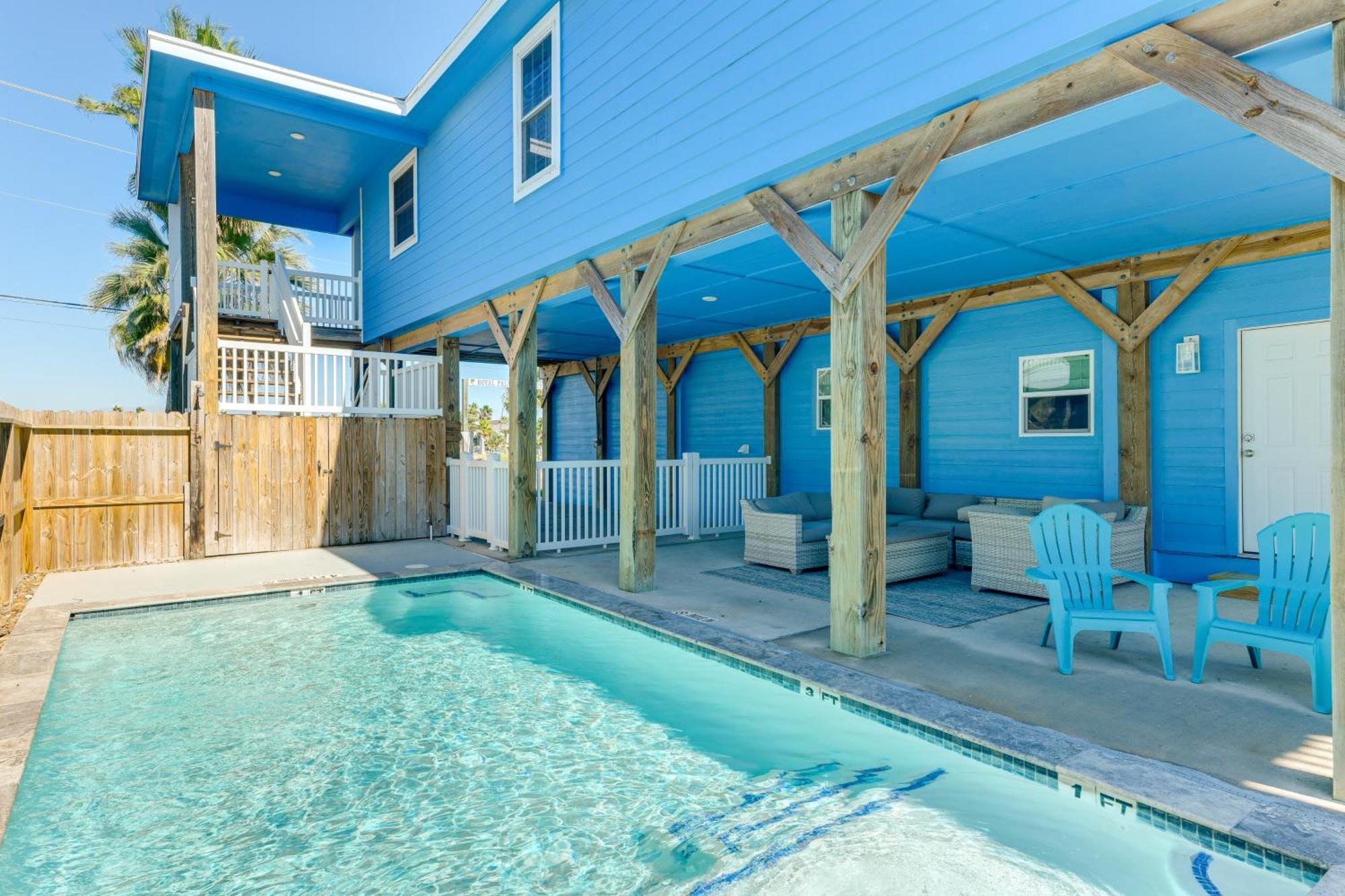Trendy Port Aransas Home With Private Pool And Deck! Esterno foto